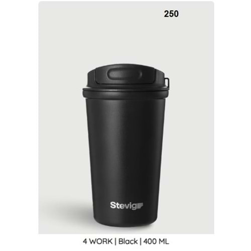 ST.250 -CAFE MUG TERMOS ÇLK 400 ML -STEVİG