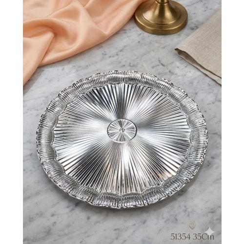 51354 -SUNUM TEPSİ YUVR.35CM GMŞ -LAVİN