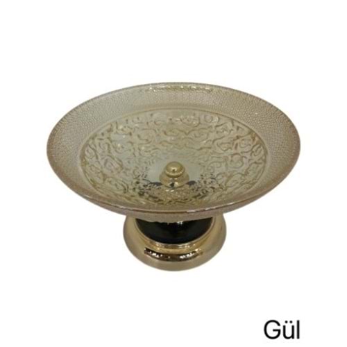GÜL.AL-CAM DEKOR MEYVELİK GOLD -TARİH