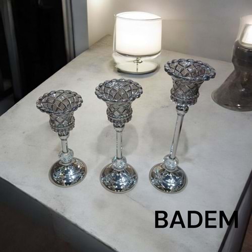 BADEM.GM -DEKOR 3 LÜ ŞAMDAN GMŞ -TARİH