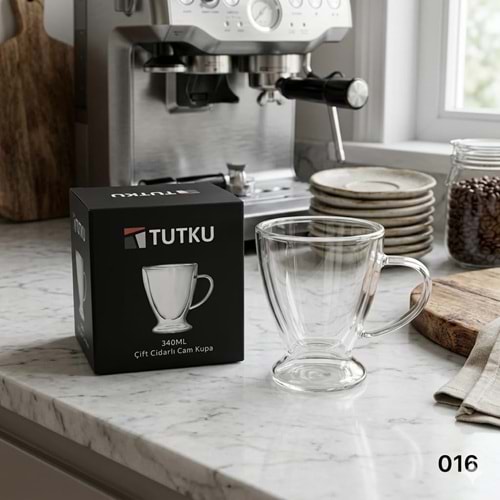 KT.016-CAM KUPA ÇİFT CİDARLI -TUTKU