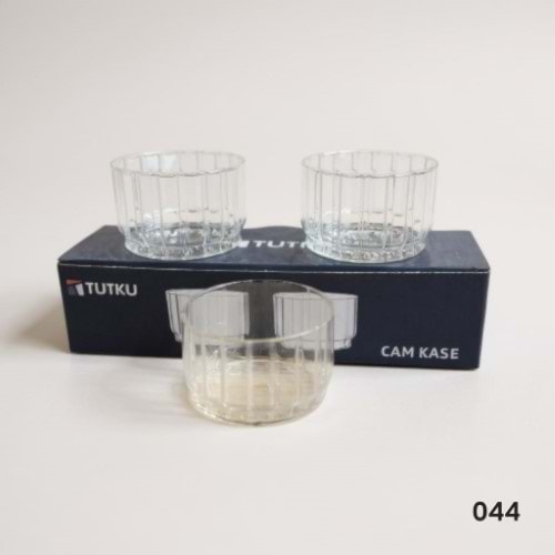 KT.044-CAM KASE 3LÜ BOROSİLKAT -TUTKU