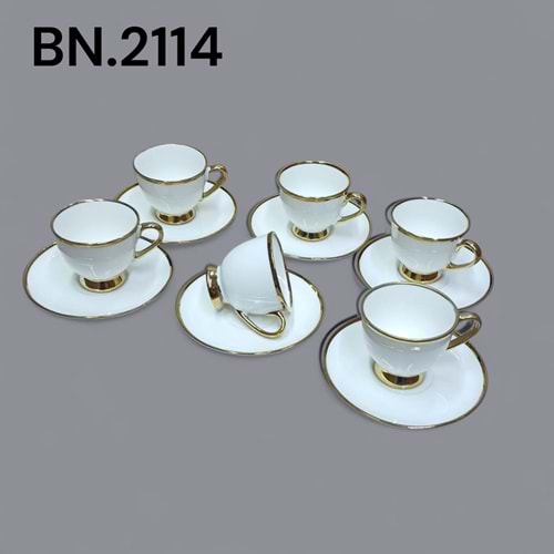 BN.2114 -KAHVE FİNCAN TK.PORS.-TUTKU