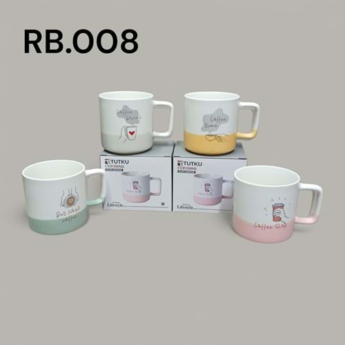RB.008 -KUPA PORS.KÖŞE KULP 350ML-TUTKU