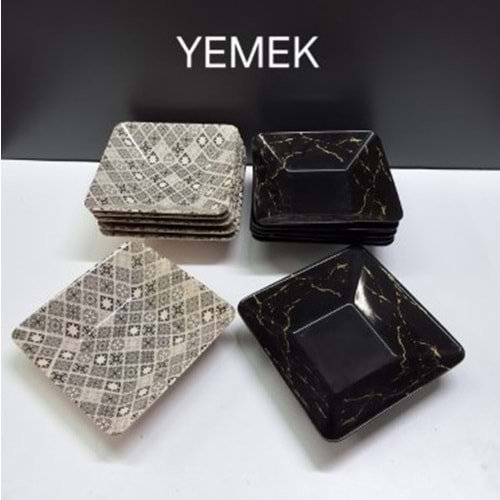 KARE YEMEK TAB.-MERMER/MOZAİK