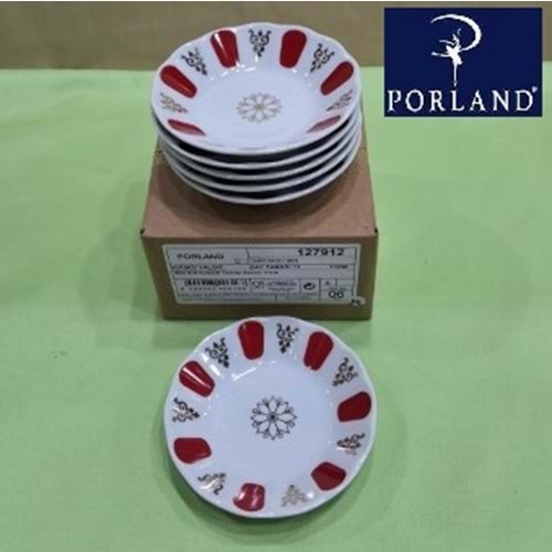 ÇAY TABAK 6 LI PORSLN. KAHVECİ -PORLAND