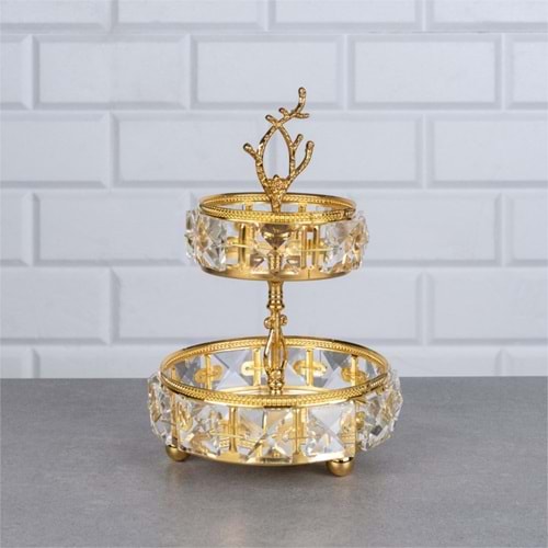 KT105.A-SUNUMLUK 2 KATLI YUVR. GOLD -ZEYVE
