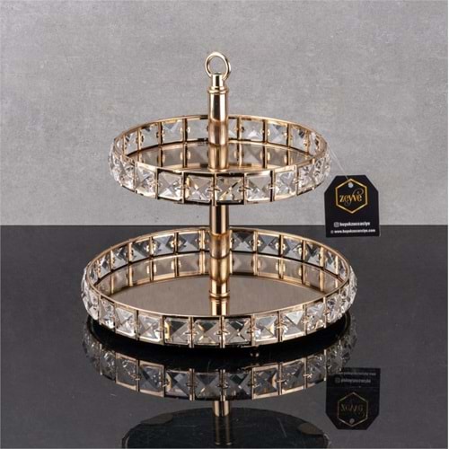 CX218.A-SUNUMLUK 2 KATLI YUVR. GOLD -ZEYVE
