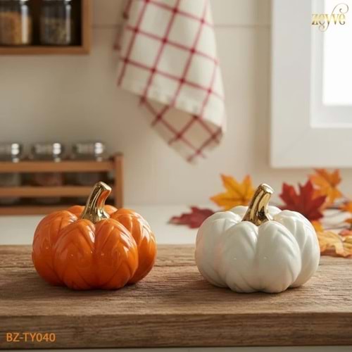 TY.040 -KABAK KÇK. RENKLİ SERAMİK -ZEYVE