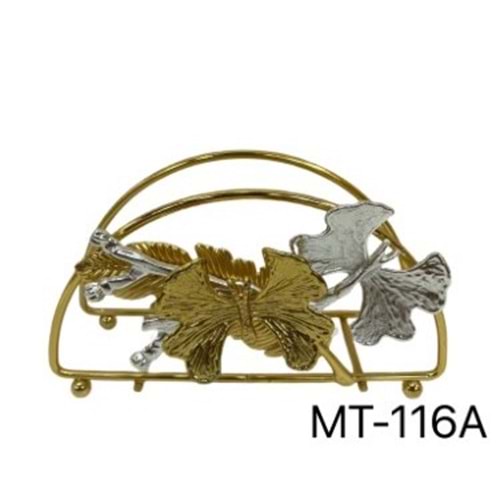 116.MT.AL-PEÇETELİK ZAMAK KELEBEK GOLD -ZEYVE