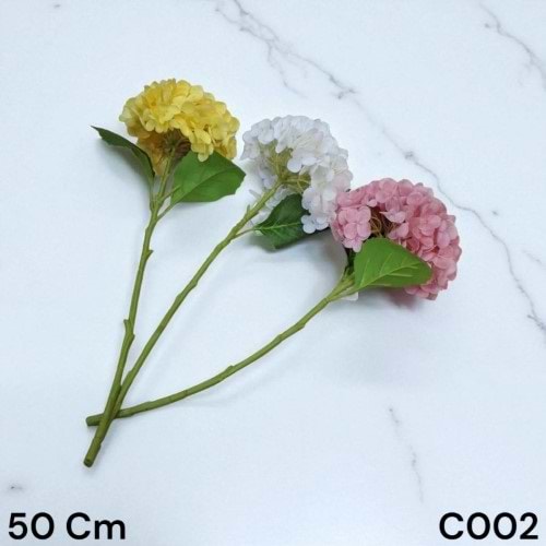 CC002 -YAPAY ÇİÇEK ORTANCA -ZEYVE