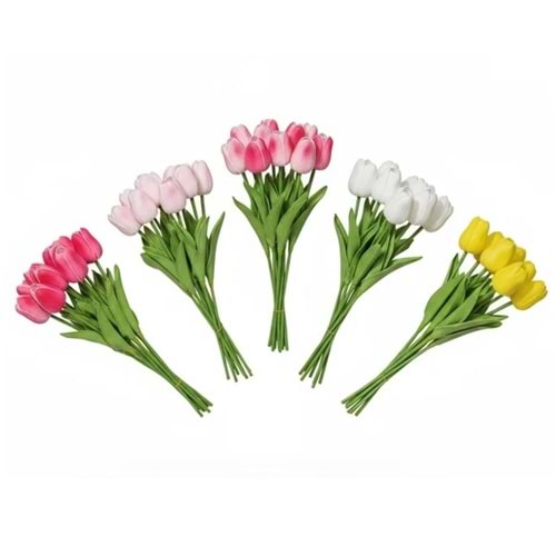 CC124 -YAPAY ÇİÇEK ISLAK LALE -ZEYVE