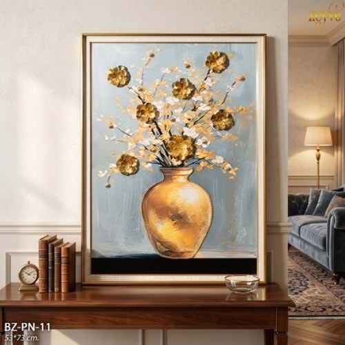 BZ.PN.11 - TABLO BONCUKLU 53*73 3D DİKTD -ZEYVE