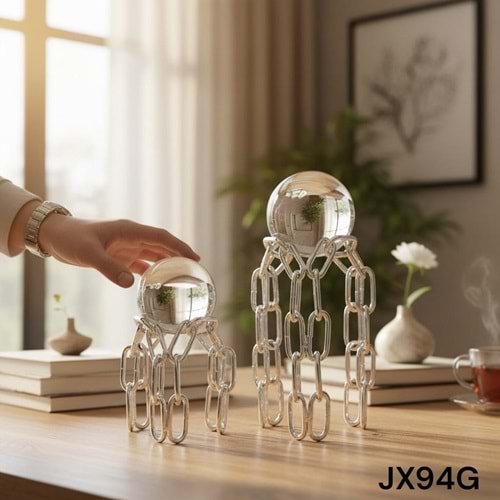 JX94.G -DEKOIR OBJE 2Lİ KÜRE GMŞ. -ZEYVE