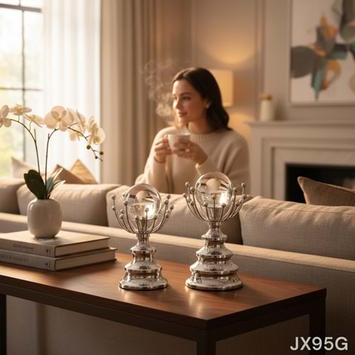 JX95.G -DEKOIR OBJE 2Lİ KÜRE GMŞ. -ZEYVE