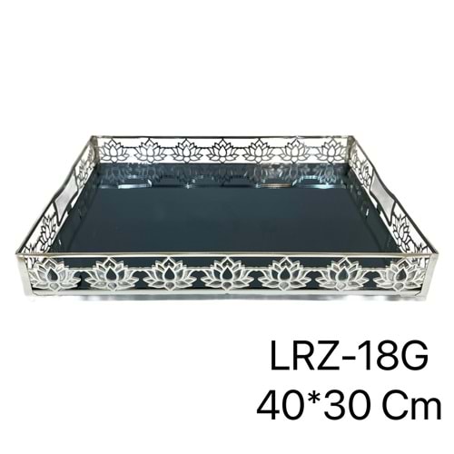 LZR.18.GM-LOTUS TEPSİ DİKT BYK.GMŞ. 40*30 -ZEYVE