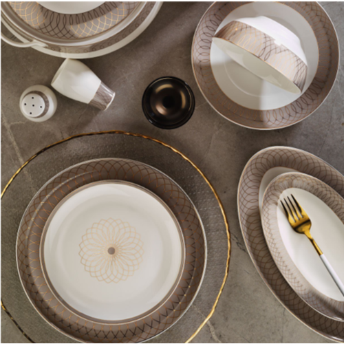 34012 -YEMEK TK TILSIM GREY -ARYILDIZ