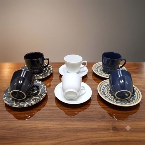 ÇAY FİNCAN TK DESENLİ/SADE -ARYILDIZ