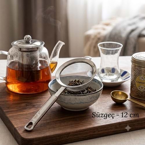 SÜZGEÇ TEK SAPLI NO.2 12CM PROTOLS -ARYILDIZ