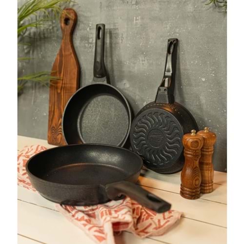 YAĞ TAVA 3LÜ SET (20.24.28) DİAMOND -BRİONİ