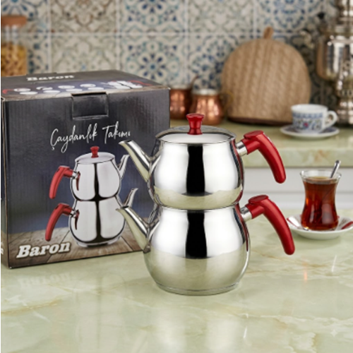 ÇAYDANLIK MAXİ 4 BAKALİT KULP -BARON