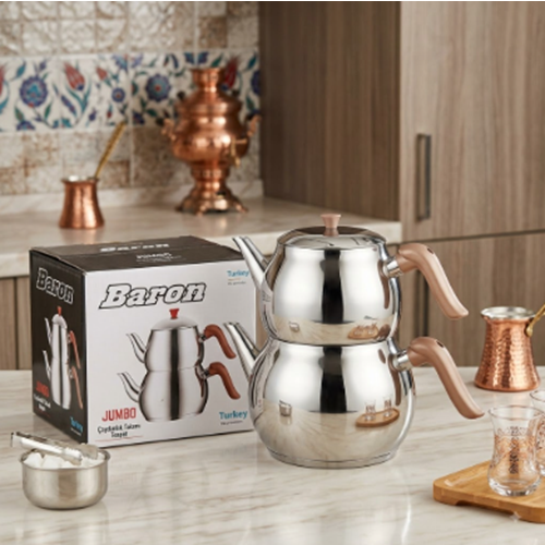 ÇAYDANLIK JUMBO 5 BAKALİT KULP -BARON