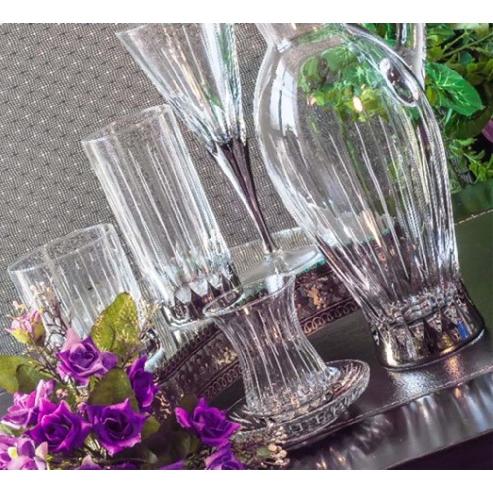 KRİSTAL 61 PRÇ. PLATİN DEKOR ATLANTA -CANBA