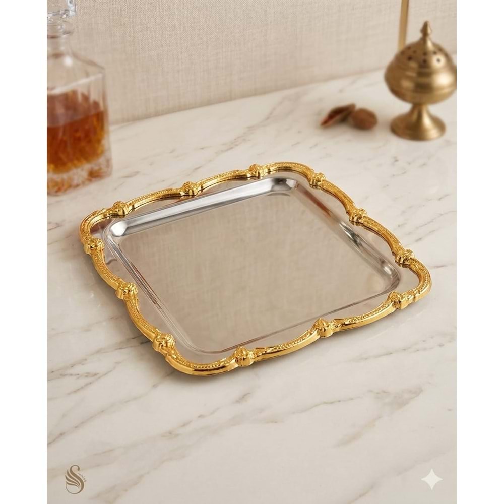 SUNUMLUK METAL KARE GOLD (GMŞ) -POLANT