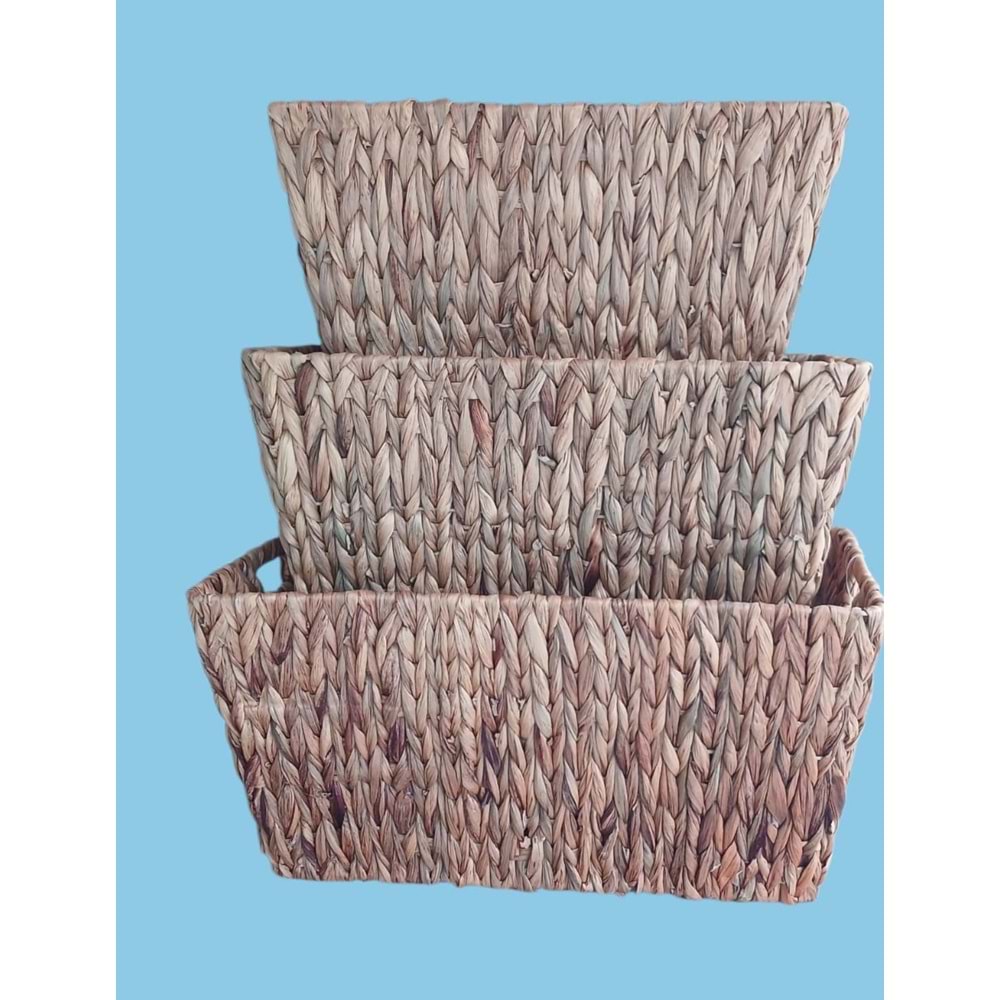 11807-HASIR SEPET 3LÜ DİKTD. DERİN -ALLEGRİ