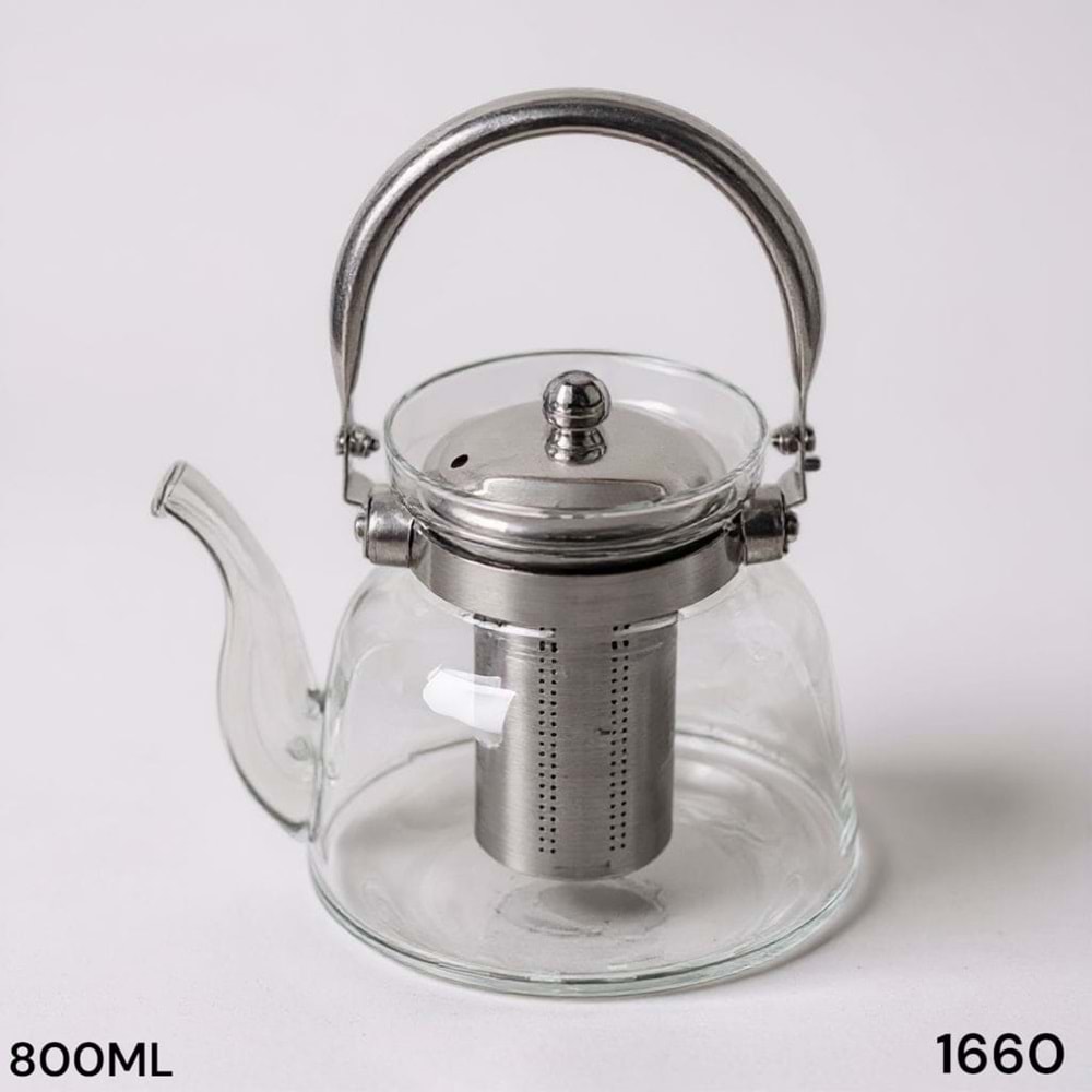 1660 -800ML CAM DEMLİK SÜZGÜ-AROW