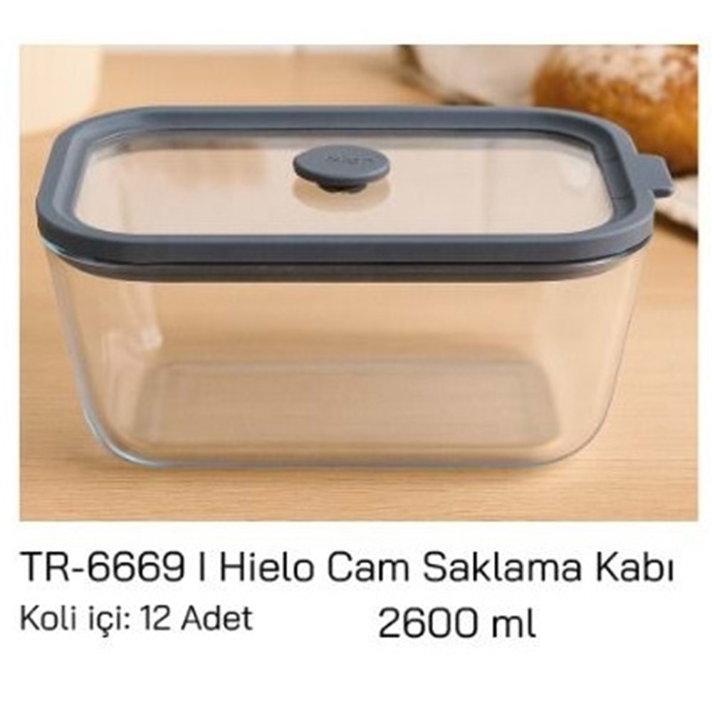 6669 -CAM SAKLAMA KABI 2600 ML HEILO -AROW