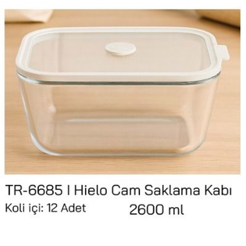 6685 -CAM SAKLAMA KABI 2600 ML HEILO -AROW