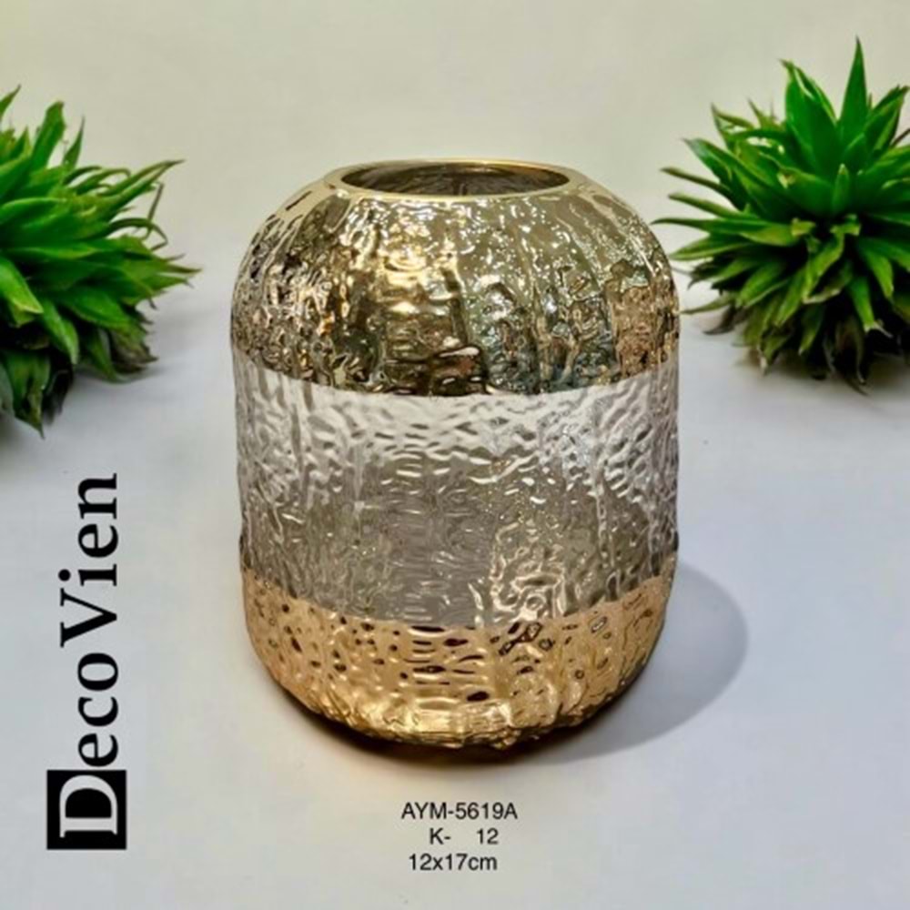 5619.A-CAM VAZO KÇK. GOLD S -AYMET