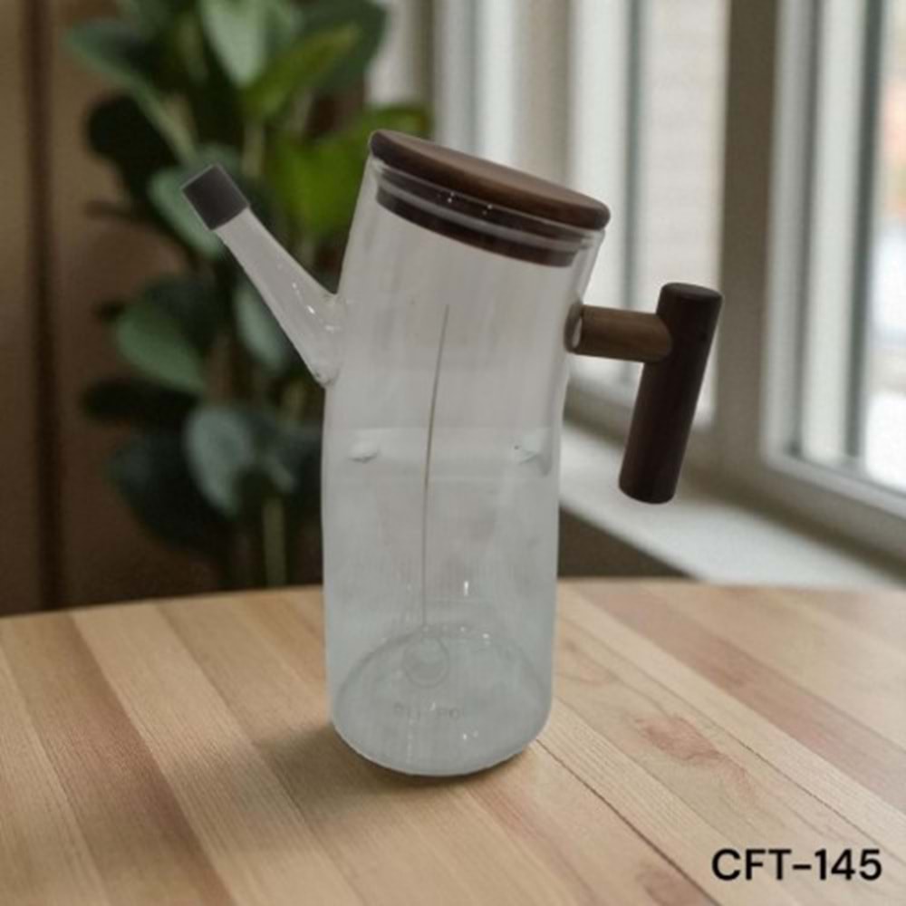145-CAM YAĞDANLIK AHŞP SAPLI -ÇİFTÇİ