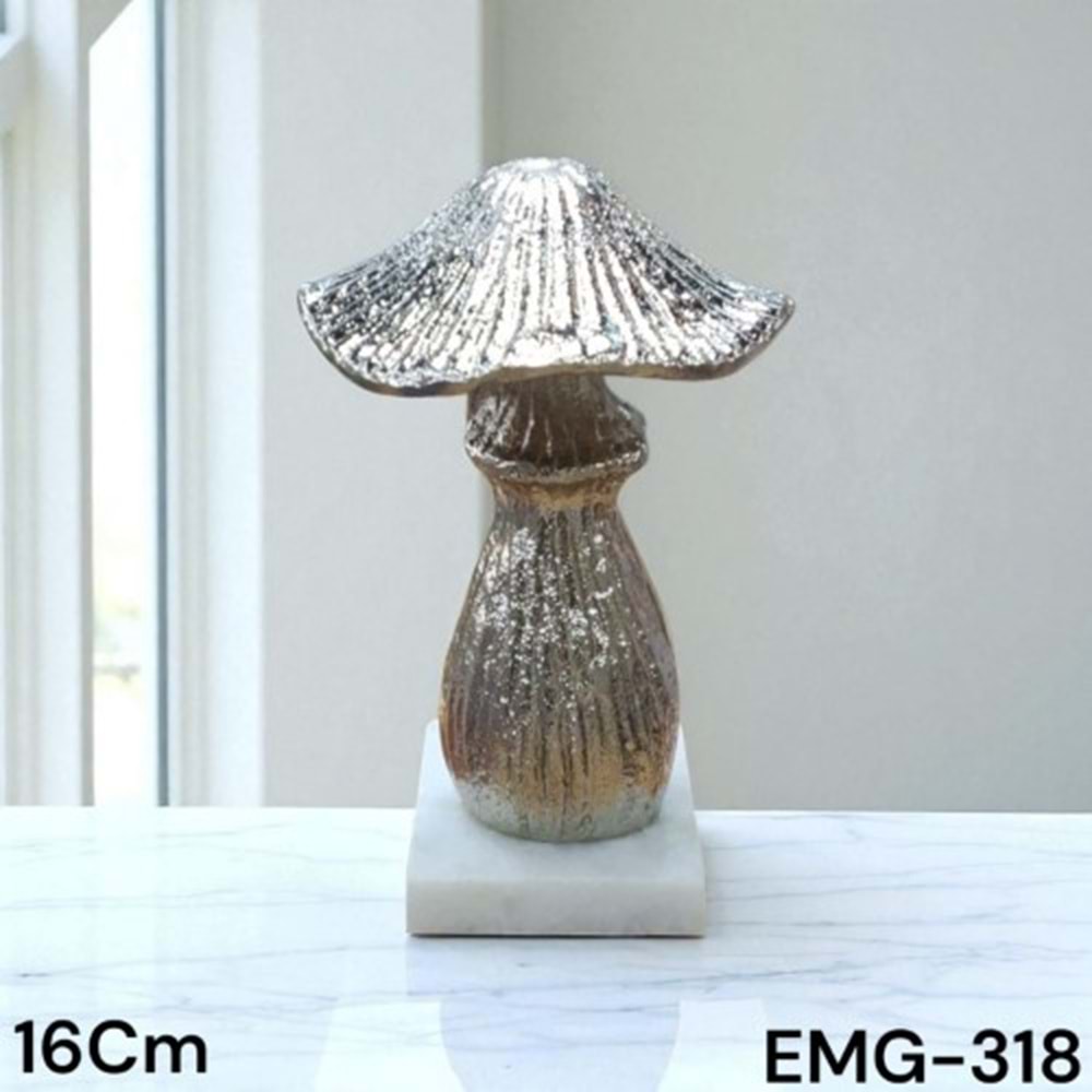 EMG.318.GM -DEKOR OBJE MANTAR GMŞ -EMG
