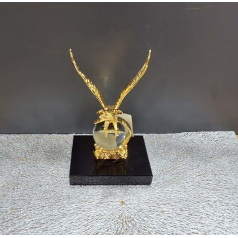 2157-ŞAHİN OBJE KRİSTAL KAİDELİ -FURKAN