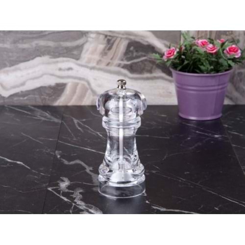 2956-AKRİLİK EL DEĞİRMENİ 13.5 CM-GÖNÜL