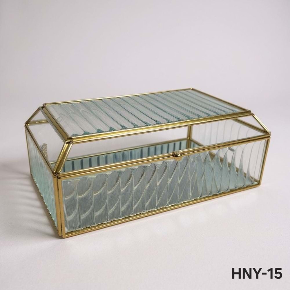 HNY.15 -CAM ÇİKOLATALIK SANDIK -GÜVEN