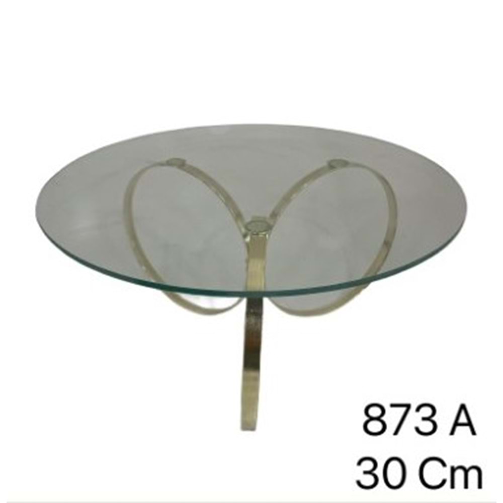 873.G-SUNUMLUK KELEBEKLİ GOLD -İNCİ