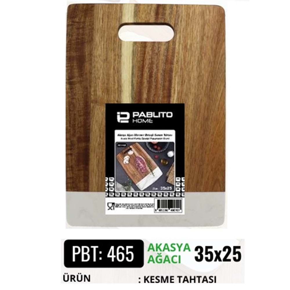 PBT.465-AKASYA KESİM TAHTASI -PABLİTO
