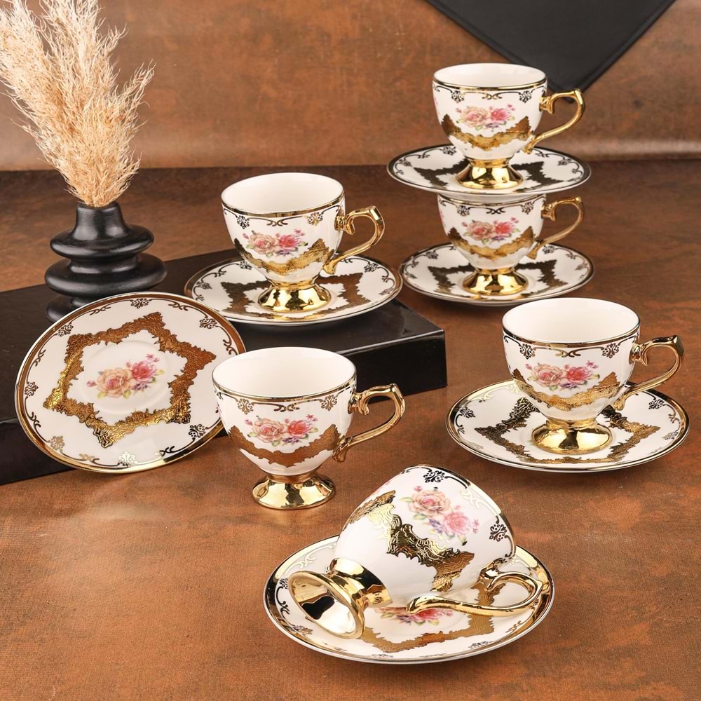 102273-KAHVE FİNCANI PORS.BELLAROSE -PAÇİ