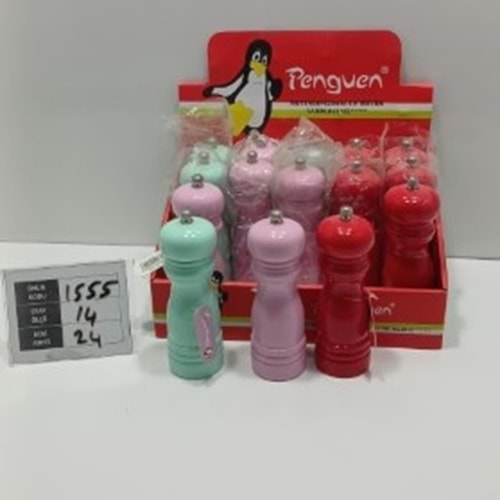 1555-KARABİBER ÖĞÜTÜCÜ RENKLİ -PENGUEN