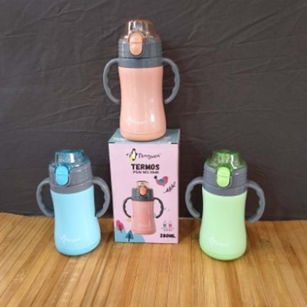 3048-BİBERON TERMOS 280ML -PENGUEN