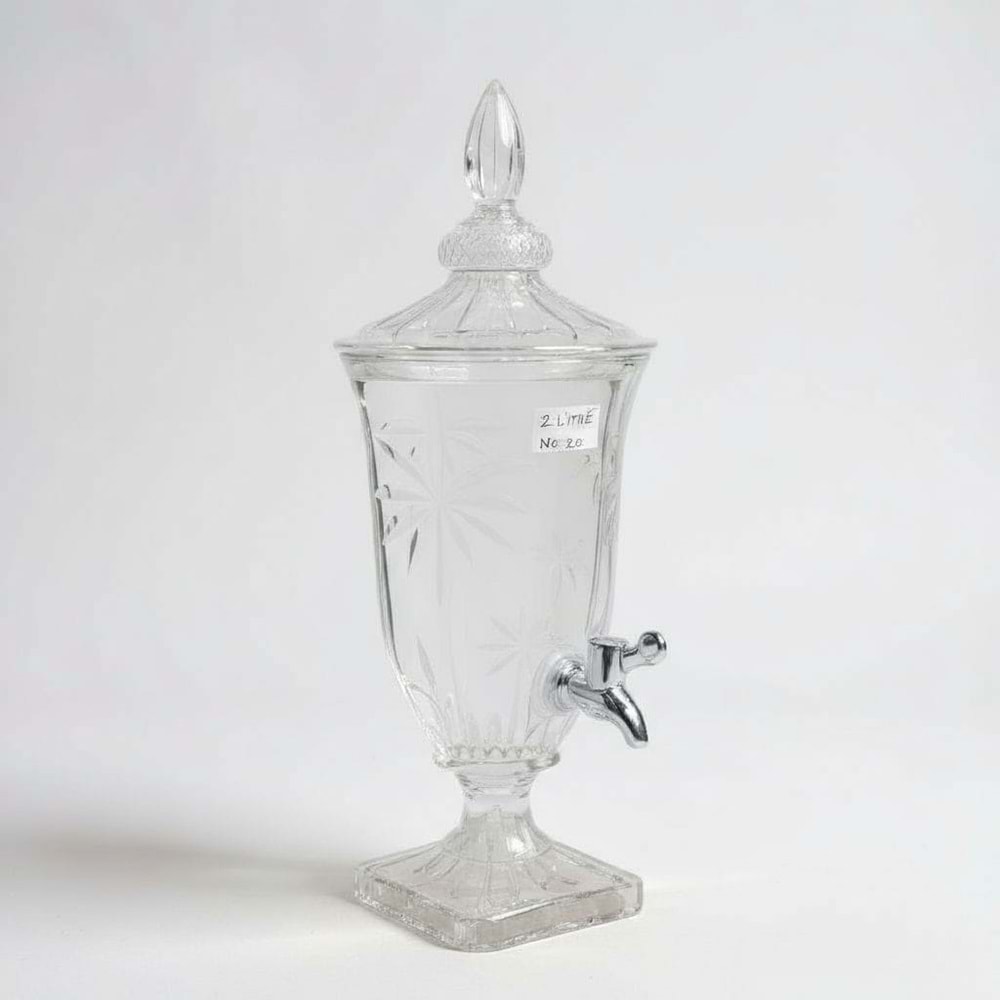 CAM SEBİL AYAKLI 2 LT. NO.20-SADO