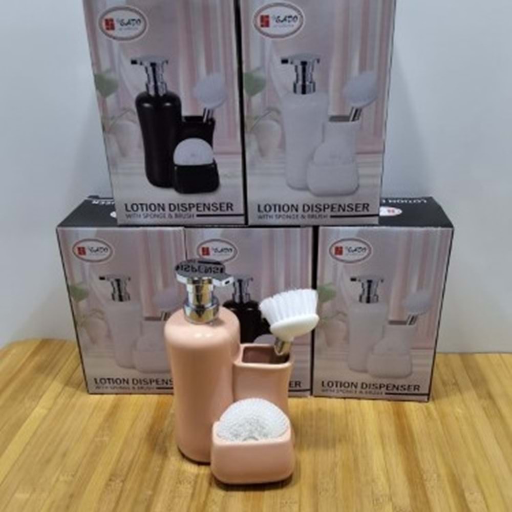 22901-SIVI SABUNLUK FIRÇALI PEMBE -SADO