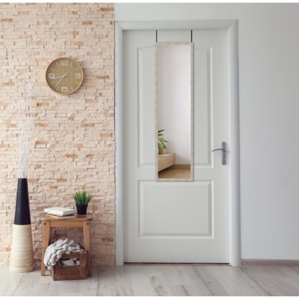 0235-DUVAR AYNASI AHŞAP DESEN 30*120 -SEVER