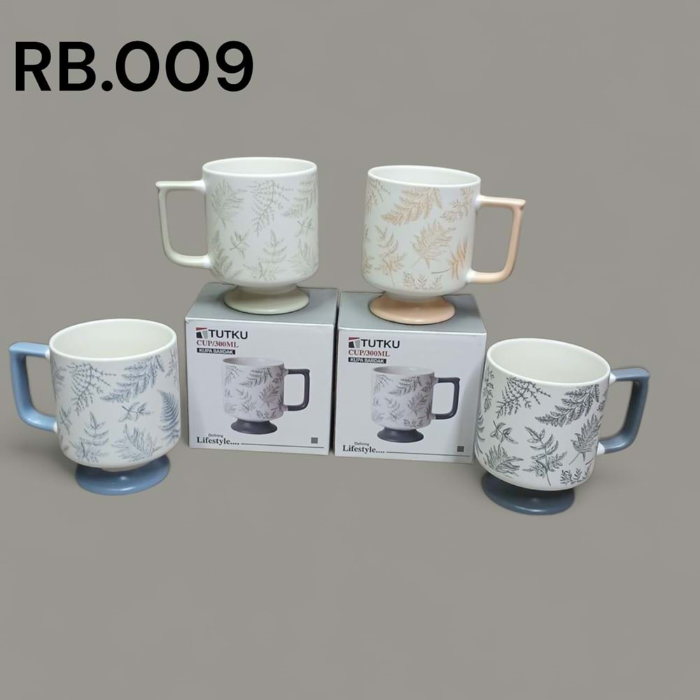 RB.009 -KUPA PORS.AYAKLI 300ML-TUTKU