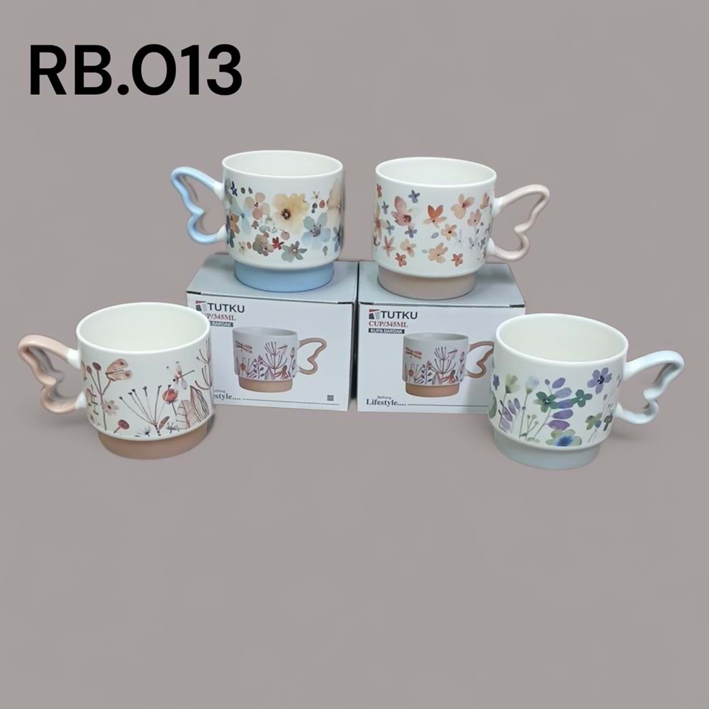 RB.013 -KUPA PORS.RENKLİ 345ML-TUTKU