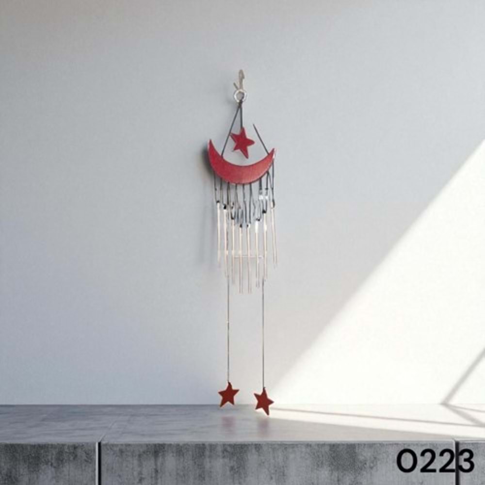 0223 -RÜZGAR ÇANI AYYILDIZ -TUTKU