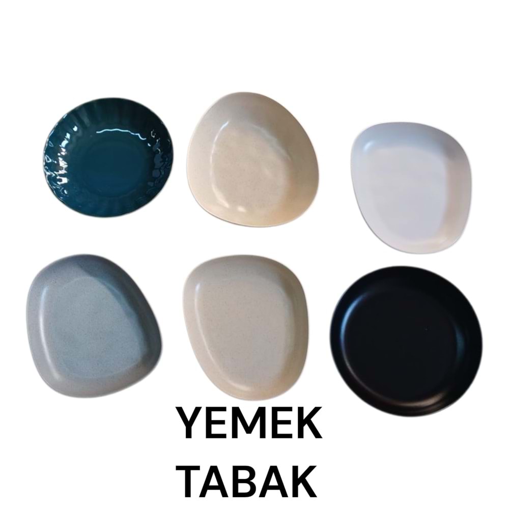 YEMEK TABAK ENKLİ KERAMİKA TUTKU